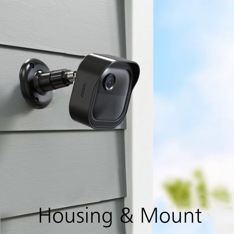 Mamerry All-New Blink Outdoor 4 Camera Wall Mount, Weatherproof Protective Housing and 360° Adjustable Mount with Blink Sync Module 2 Mount for 4th 3rd Gen - Blink Camera Not Included (3 Pack, Black) - Image 4